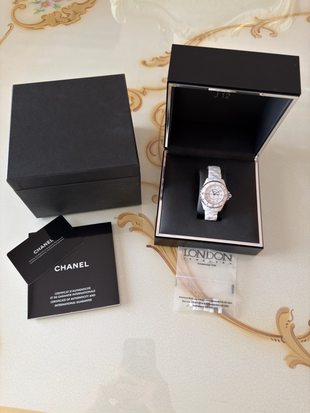 CHANEL J12 WATCH